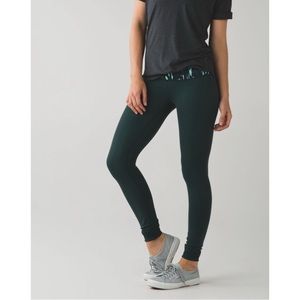 Lululemon Wunder Under Pant III (Reversible) Dark fuel/menthol 4